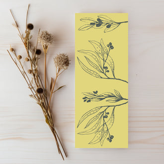 EcoCraft Bookmark "Olive Branches"
