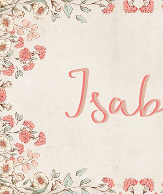 “Blooming Blossoms” - Stampa Floreale Personalizzata di Manulu Studio