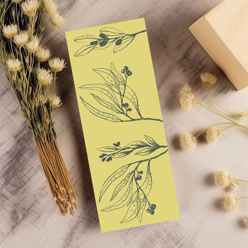 EcoCraft Bookmark "Olive Branches"