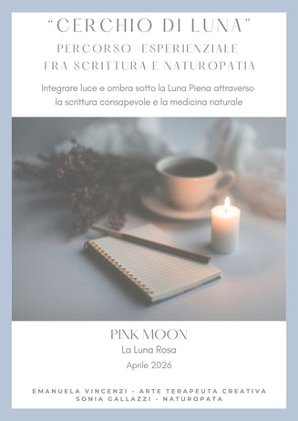 Cerchio di Luna "Pink Moon" | Esperienza Online di Scrittura Consapevole e Naturopatia