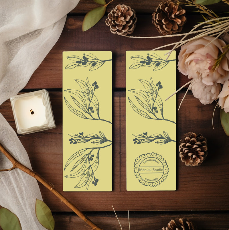 EcoCraft Bookmark "Olive Branches"