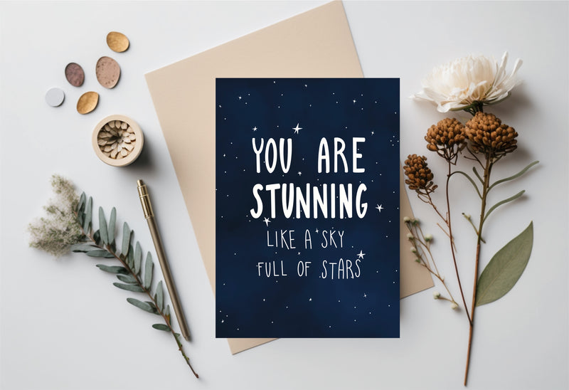 "Stunning Sky" Greeting Card