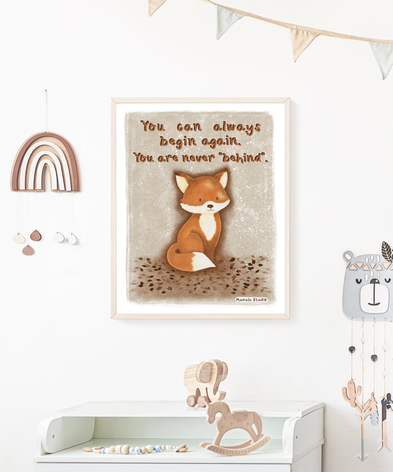handcrafted and sustainable art print